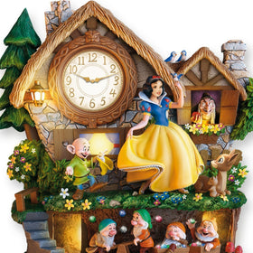 Disney Snow White 'Hidden Treasure' Cuckoo Clock