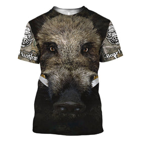 3D Printed Camo Wild Boar Portrait Clothes TA0102